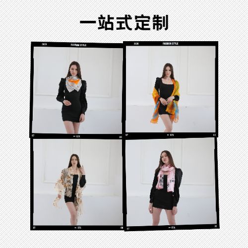 女真絲圍巾、真絲圍巾、圍巾絲巾